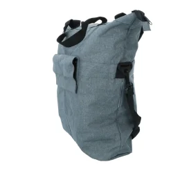 Dresco enkele fietstas grijs 18 liter