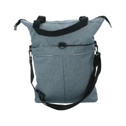 Dresco enkele fietstas grijs 18 liter