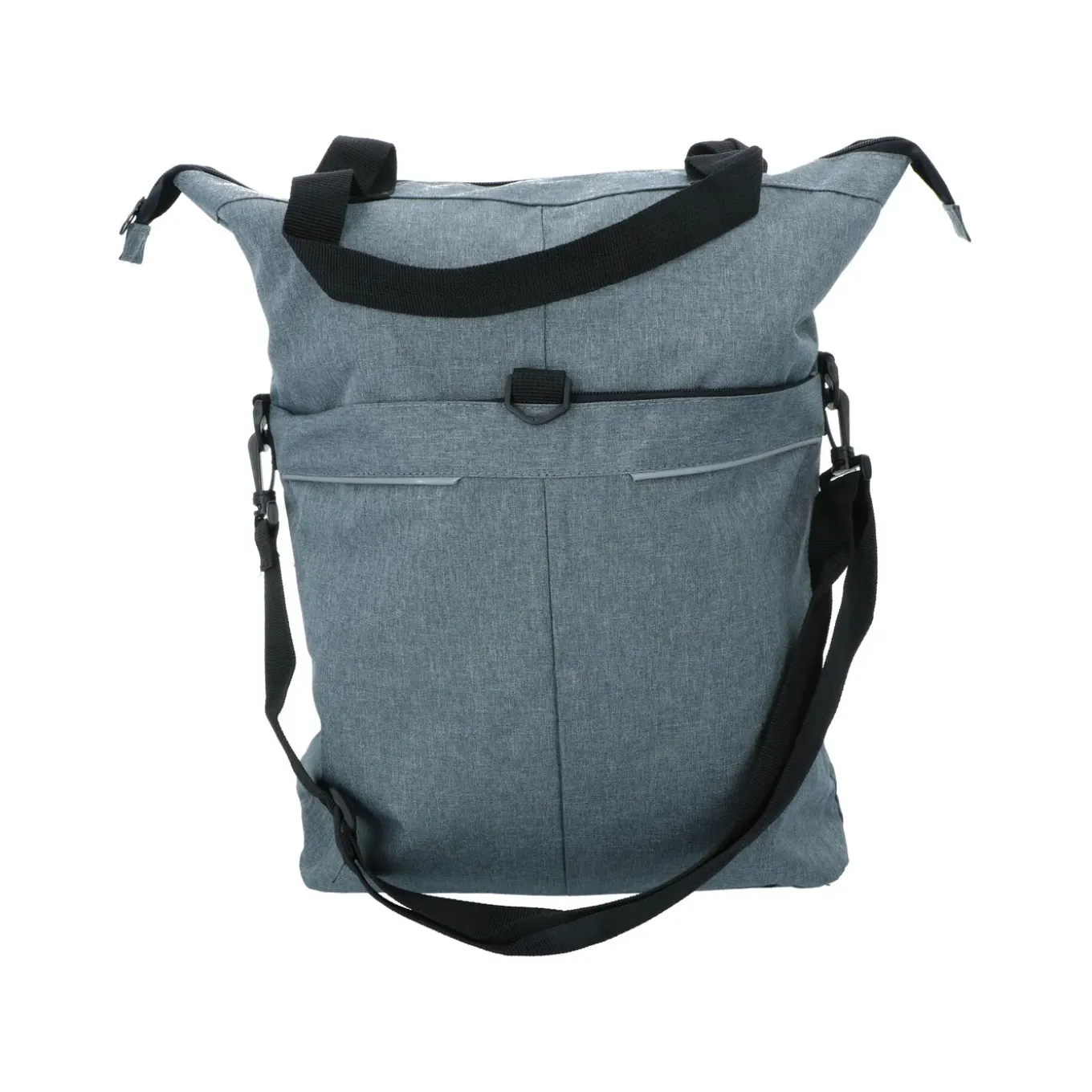 Dresco enkele fietstas grijs 18 liter