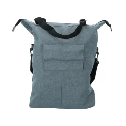 Dresco enkele fietstas grijs 18 liter