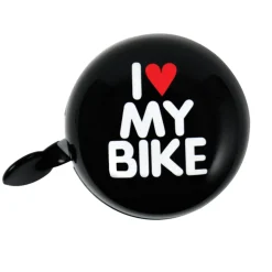 Dresco fietsbel Dingdong ‘I Love My Bike’ 60mm