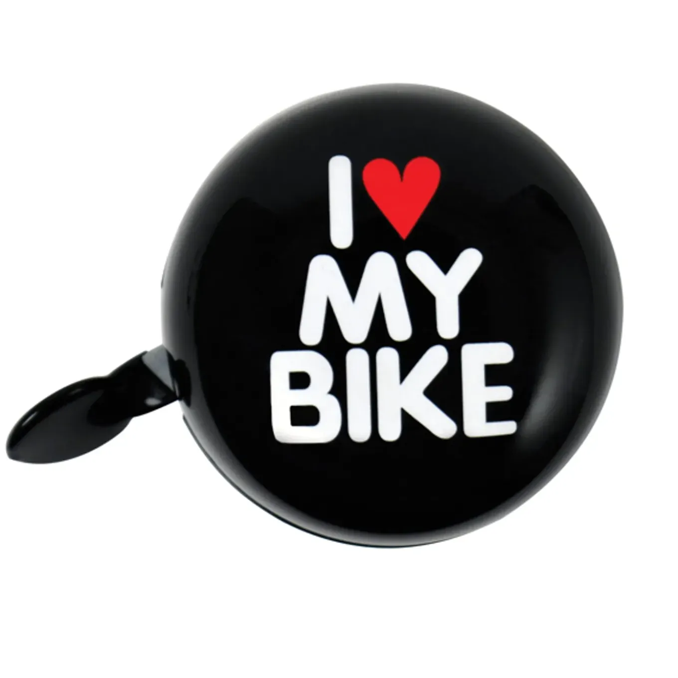 Dresco fietsbel Dingdong ‘I Love My Bike’ 60mm