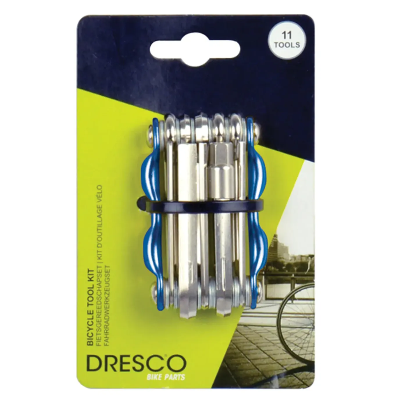 Dresco fietsgereedschap set – 11 stuks