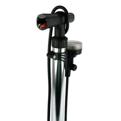 Dresco fietspomp met manometer 52cm