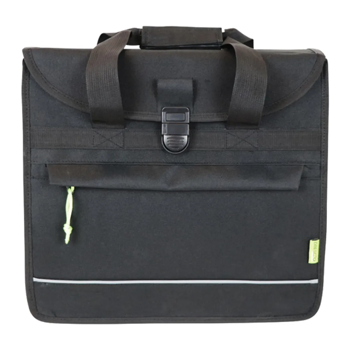 Dresco fietstas Basic Shopper zwart 20L