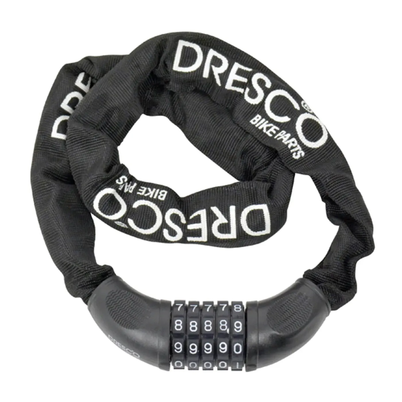 Dresco kettingslot 90cm, Ø6mm met code