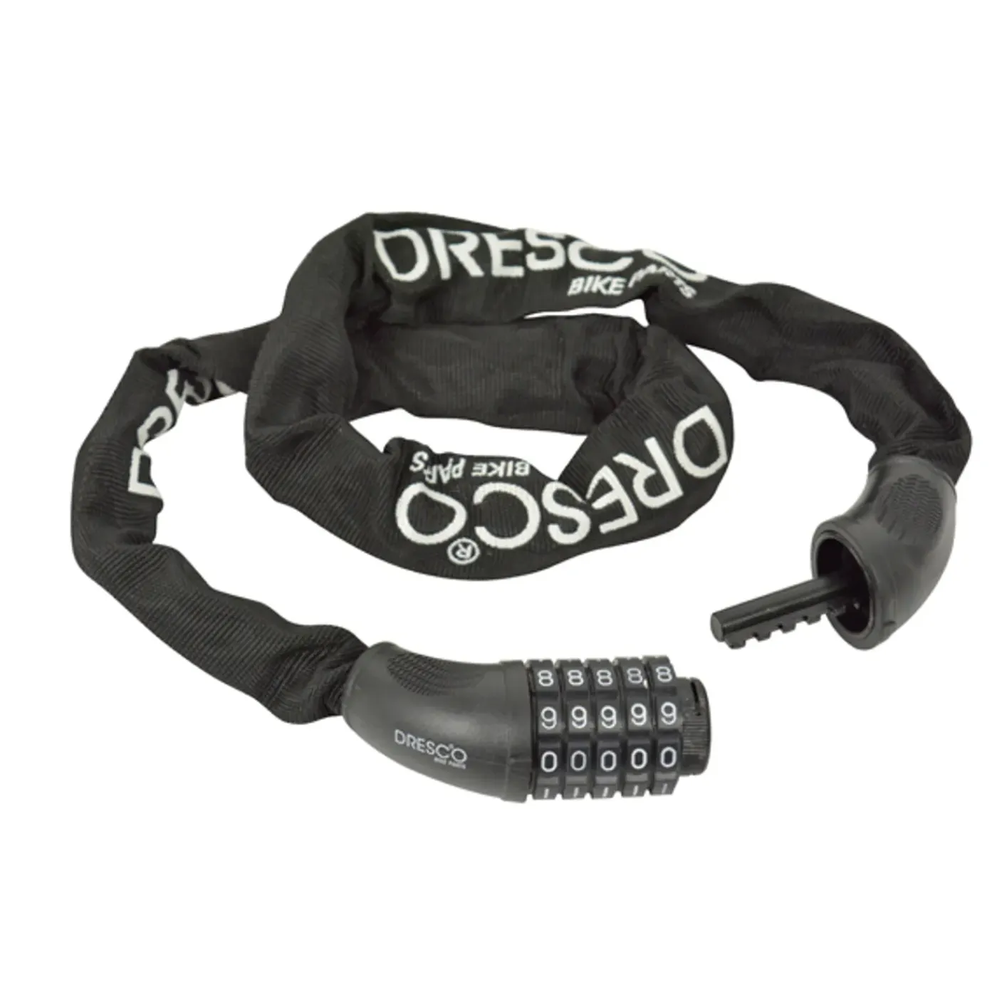 Dresco kettingslot 90cm, Ø6mm met code