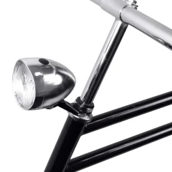Dresco koplamp klassiek chroom LED
