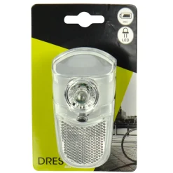 Dresco koplamp Tour LED chroom