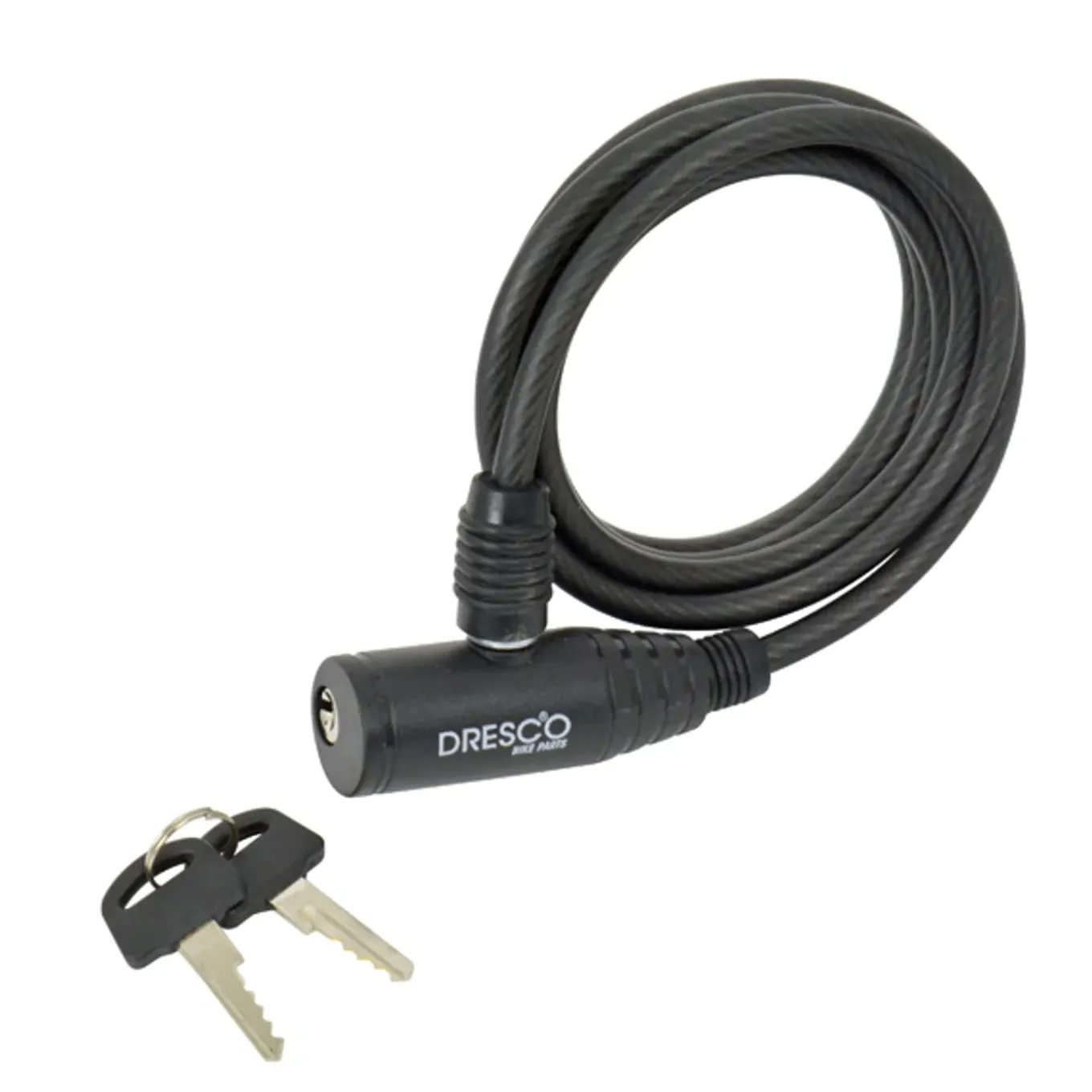Dresco spiraalkabelslot 150cm, Ø6mm