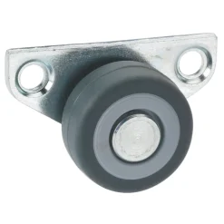 Dörner Helmer zijwiel kunststof zwart 30mm
