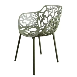 Ds4u - Cast Magnolia Stoel Met Arm Avocado