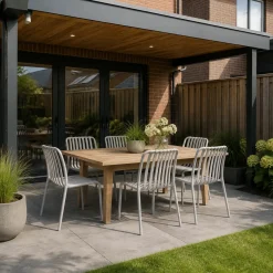 Ds4u - Max Tuinstoel Zonder Arm - Grijs