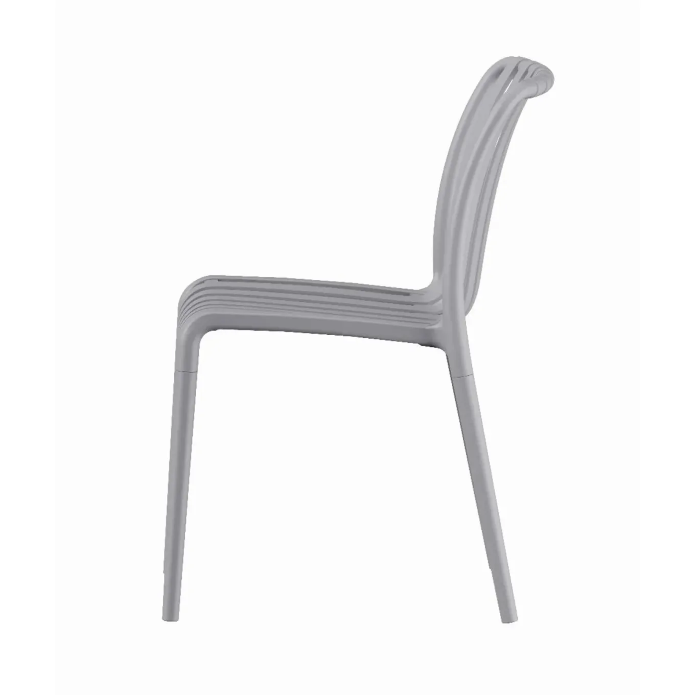 Ds4u - Max Tuinstoel Zonder Arm - Grijs