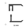 Dumaclin randprofiel crème 250cm