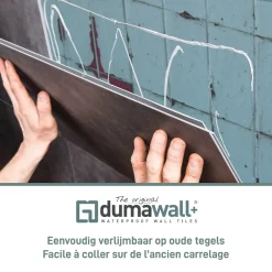 Dumaplast wandbekleding Dumawall+ Calacatta 37,5x65cm