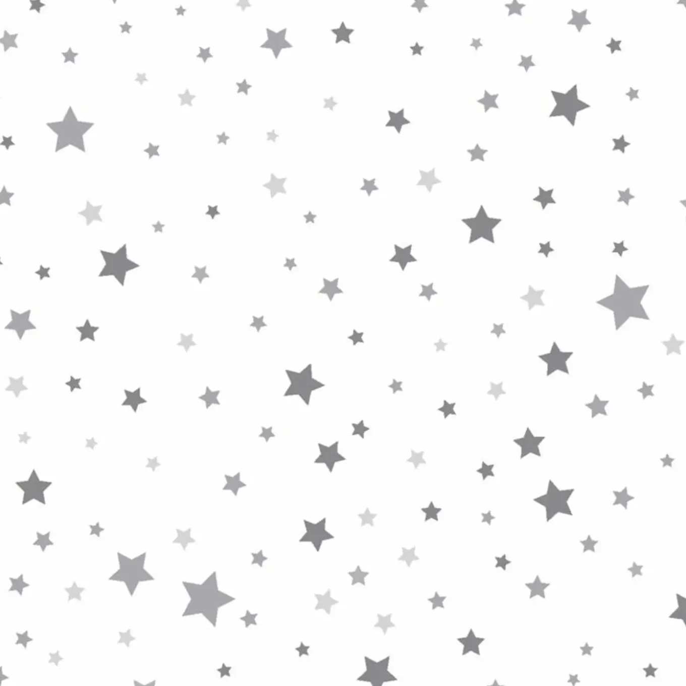 Duni Kerst Thema Servetten - 20x - 33 X 33 Cm - Wit Met Sterren