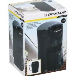 Dunlop Koffiezetapparaat 1 Kop 12v Incl. Mok