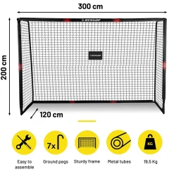 Dunlop Voetbaldoel 300 X 200 X 120cm