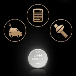 Duracell Knoopcelbatterijen Lr44 4st.