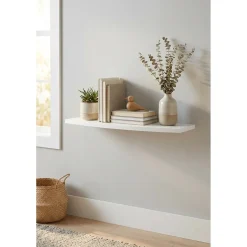 Duraline - CSR wandplank XS2 - Gebogen warm wit - 18mm 80x23,5cm - FSC-gecertificeerd hout
