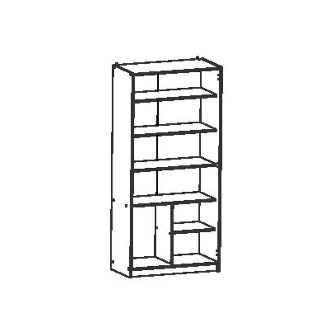 Overig Duraline 2-deurs multifunctionele kast