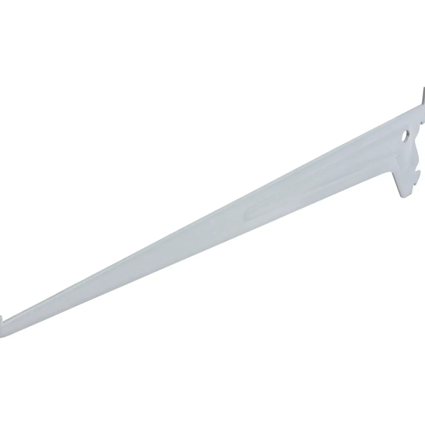 Duraline f-drager enkel mat zilver 40cm