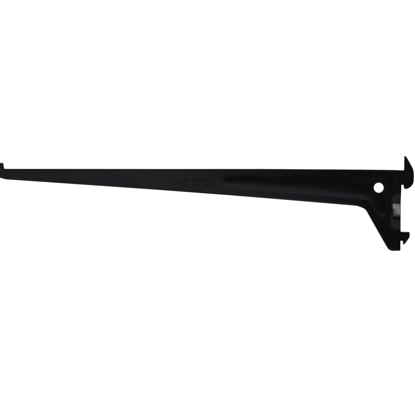 Duraline f-drager enkel zwart 35cm