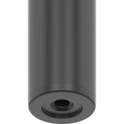 Duraline meubelpoot rond staal 3x70cm zwart