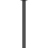 Duraline meubelpoot rond staal 3x40cm zwart
