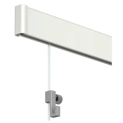 Duraline PHS click rail compleet off-white 400cm