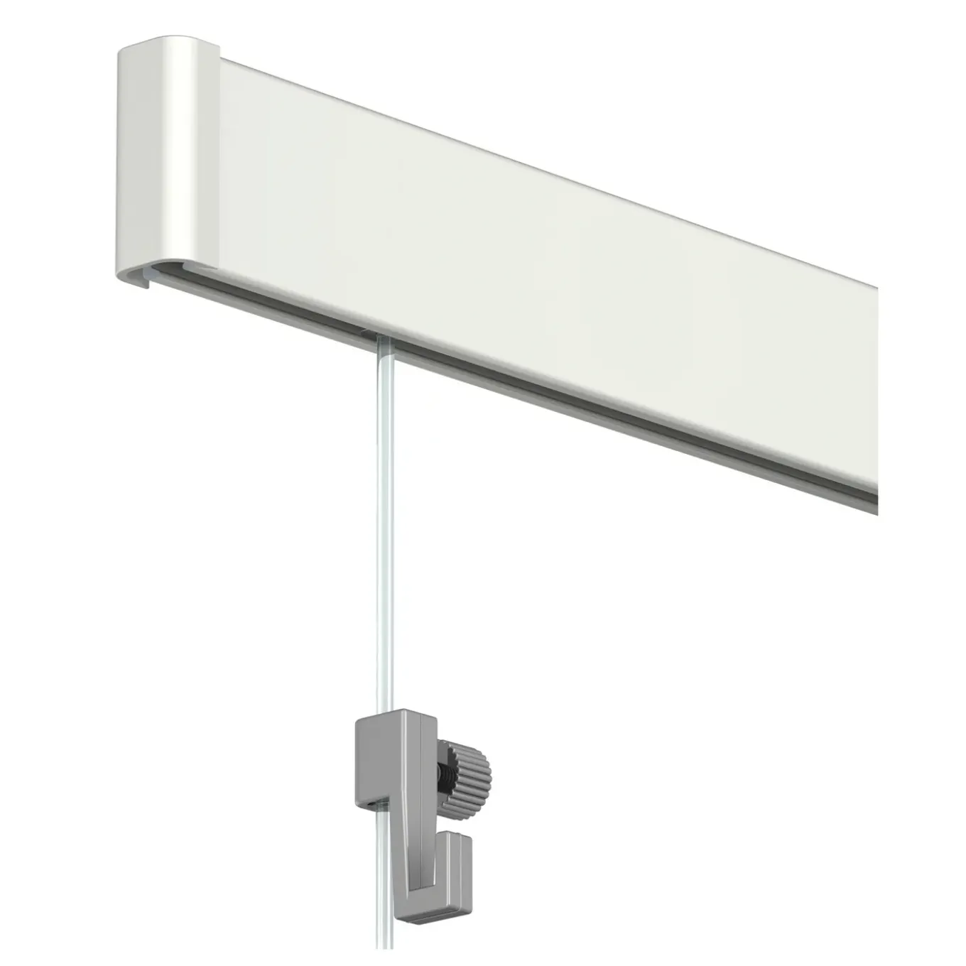 Duraline PHS click rail compleet off-white 200cm