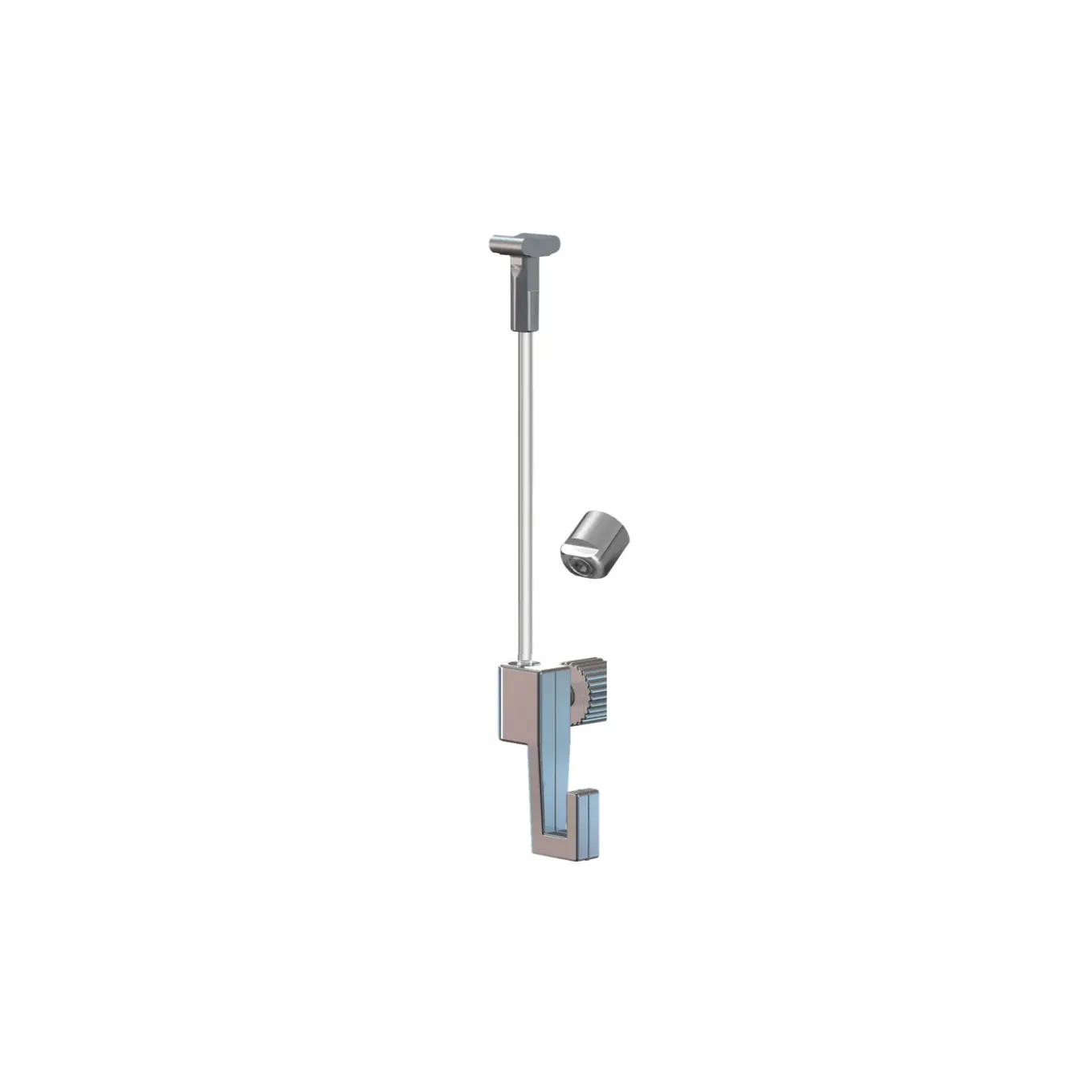 Duraline PHS S/1 stop voor schuine wand Click+Top+Up rail