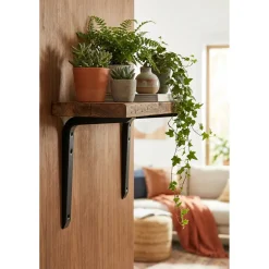Overig Duraline plankdrager Cantilever zwart 20x25cm