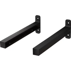 Duraline plankdrager Modern L+R S2 mat zwart 20mm23,85cm