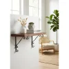 Duraline plankdrager Ornament zwart 15x15cm