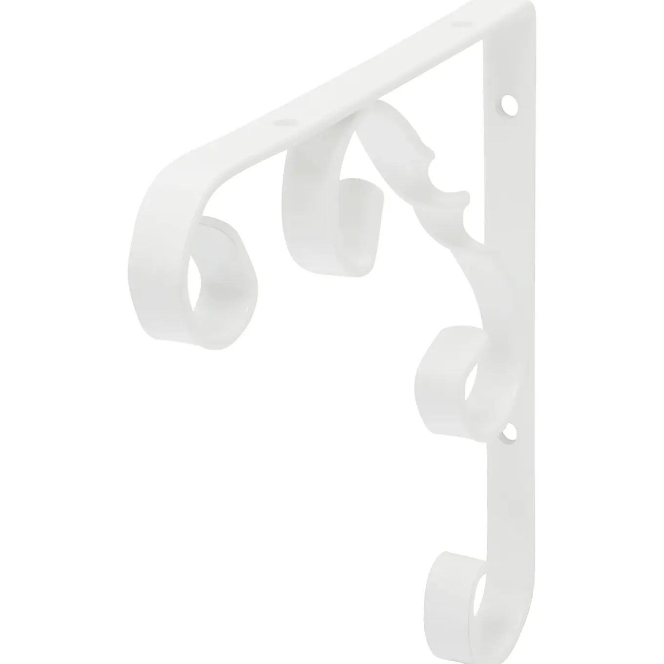 Duraline plankdrager Ornament wit 15x15cm