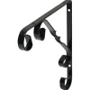 Duraline plankdrager Ornament zwart 20x20cm