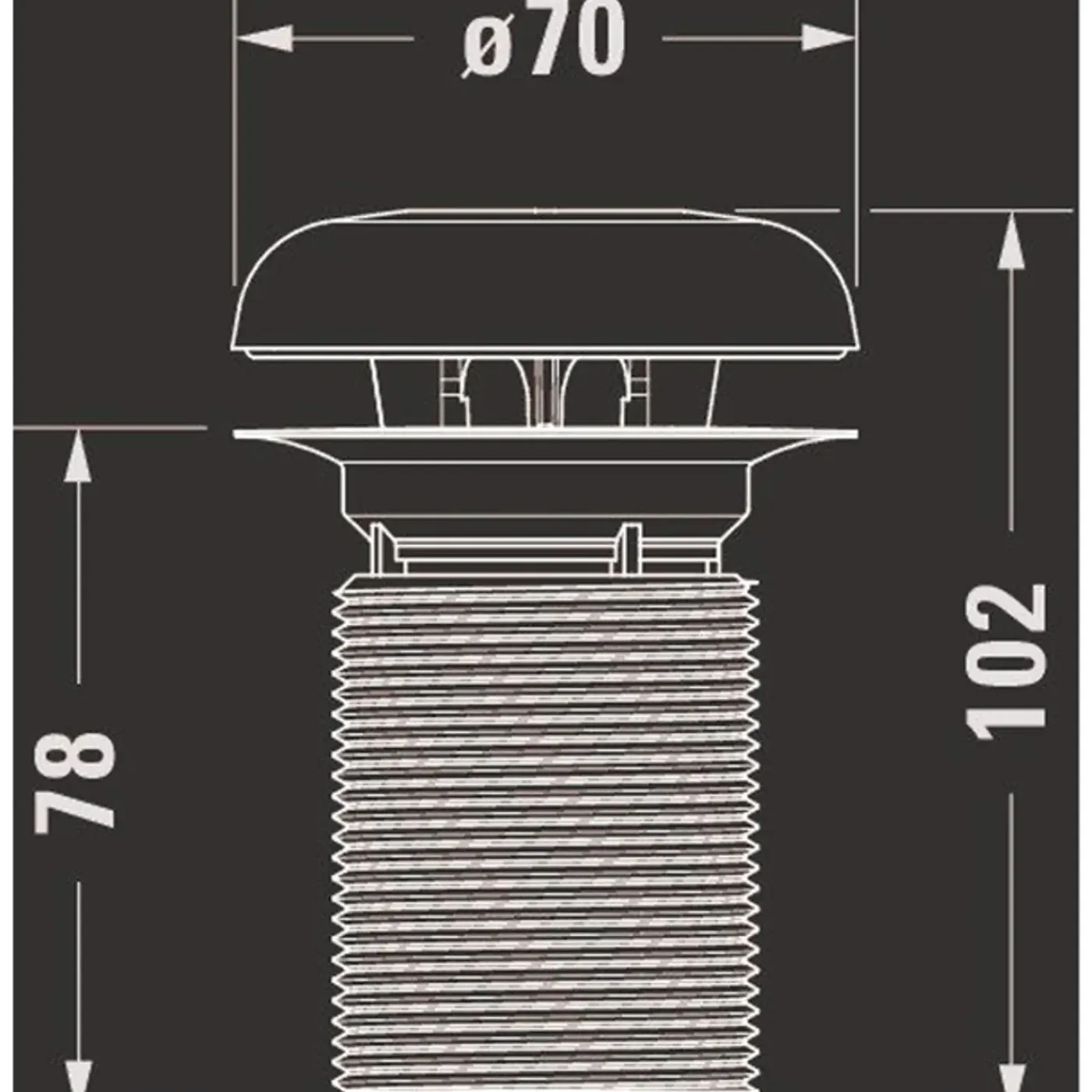Duravit Durastyle Urinoir Geurafsluiter - Met Geursteen