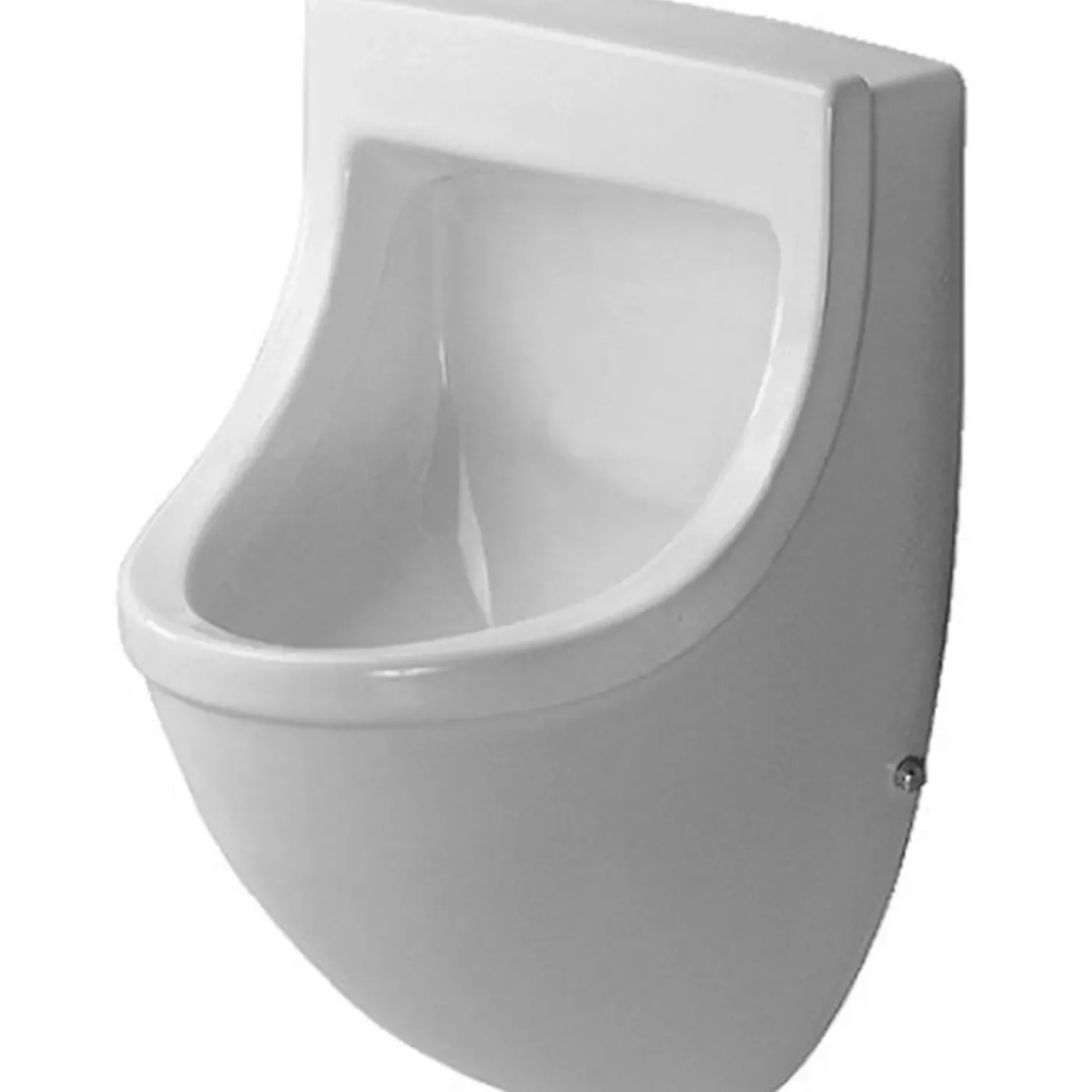 Duravit Starck 3 Urinoir Afzuigend - Met Achterinlaat - Met Bevestiging - Wit