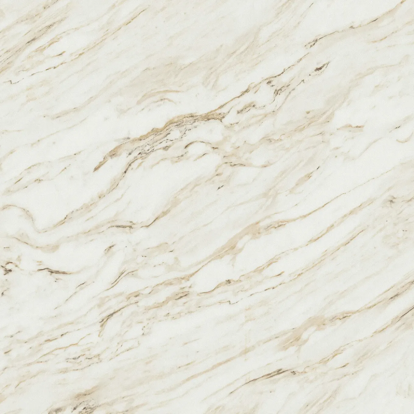 Easy Décor Vliesbehang Carrara Marmer - Wit - Goud - 10,05m x 52cm