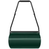 Ecd Germany Grasrol Tuinroller Vulbaar 50 L Groen Staal 59,5 Cm Breed Handrol Voor Gazon