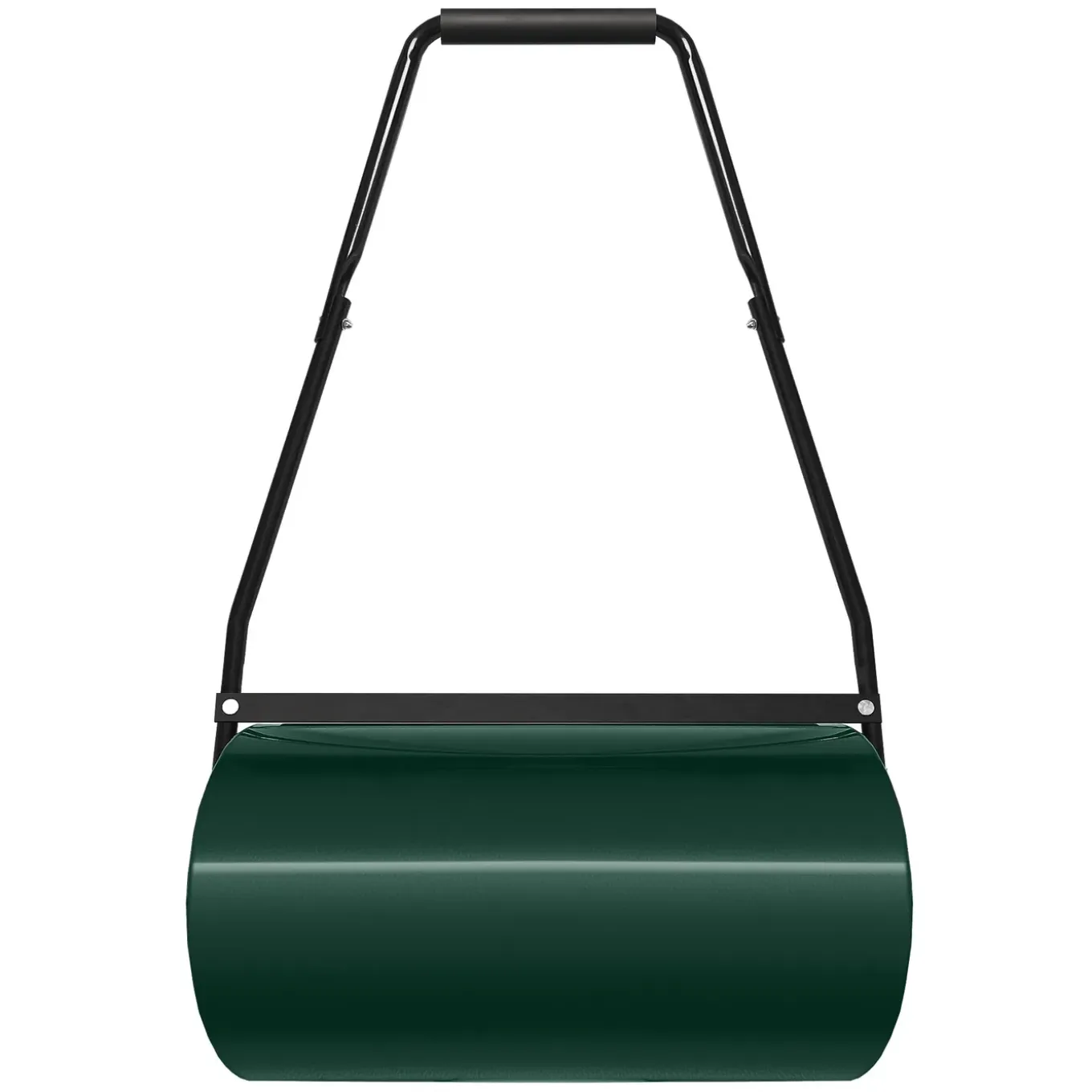 Ecd Germany Grasrol Tuinroller Vulbaar 50 L Groen Staal 59,5 Cm Breed Handrol Voor Gazon