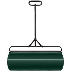 ECD Germany Grasrol Tuinroller Vulbaar 63 L Groen Staal 90 Cm Breed Handrol Voor Gazon