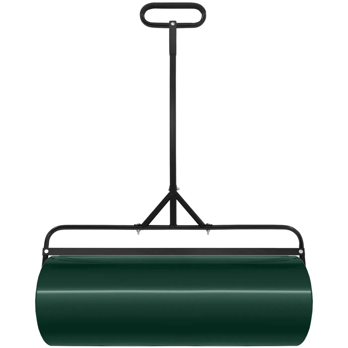 ECD Germany Grasrol Tuinroller Vulbaar 63 L Groen Staal 90 Cm Breed Handrol Voor Gazon