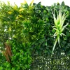ECD Germany kunstplanten wandpaneel 100x100 cm jungle mix UV bestendig balkon tuin