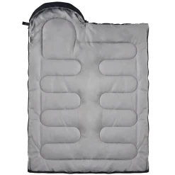 Ecd Germany Slaapzak Outdoor Donkerblauw 210 Cm 3-seizoenen Compacte Kampeerdeken Warm