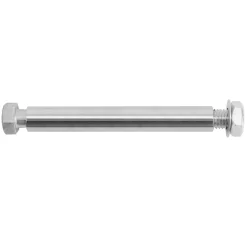 ECD Germany Wiel voor Kruiwagen - 4.80/4.00-8 - met As - Ø Wiel 390 mm