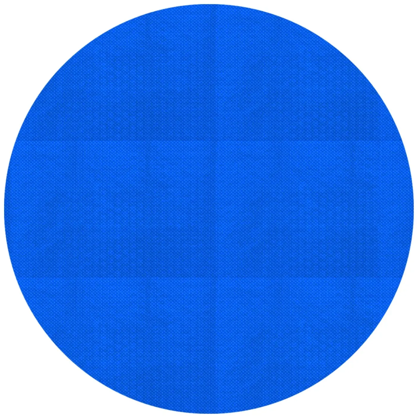 ECD Germany - Zonnefolie Voor Zwembad - Blauw - Rond Ø 600 Cm - Materiaaldikte 400 Μm
