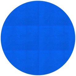 ECD Germany - Zonnefolie Voor Zwembad - Blauw - Rond Ø 600 Cm - Materiaaldikte 400 Μm